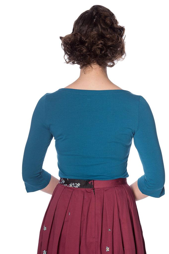 Oonagh Basic Top-Banned-Dark Fashion Clothing