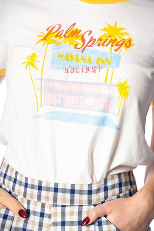 Palm Springs Tee-Banned-Dark Fashion Clothing