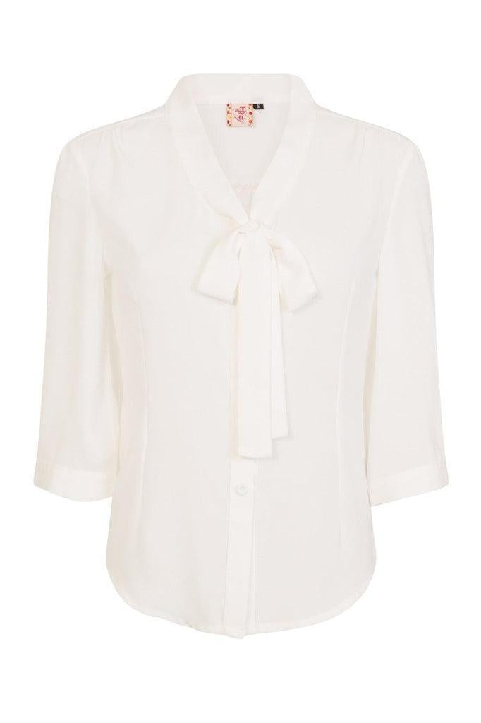 Perfect Pussybow Blouse-Banned-Dark Fashion Clothing