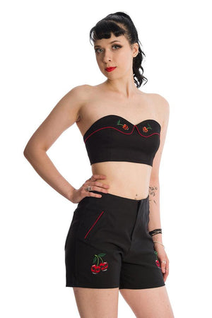Pick Me Cherry Top-Banned-Dark Fashion Clothing