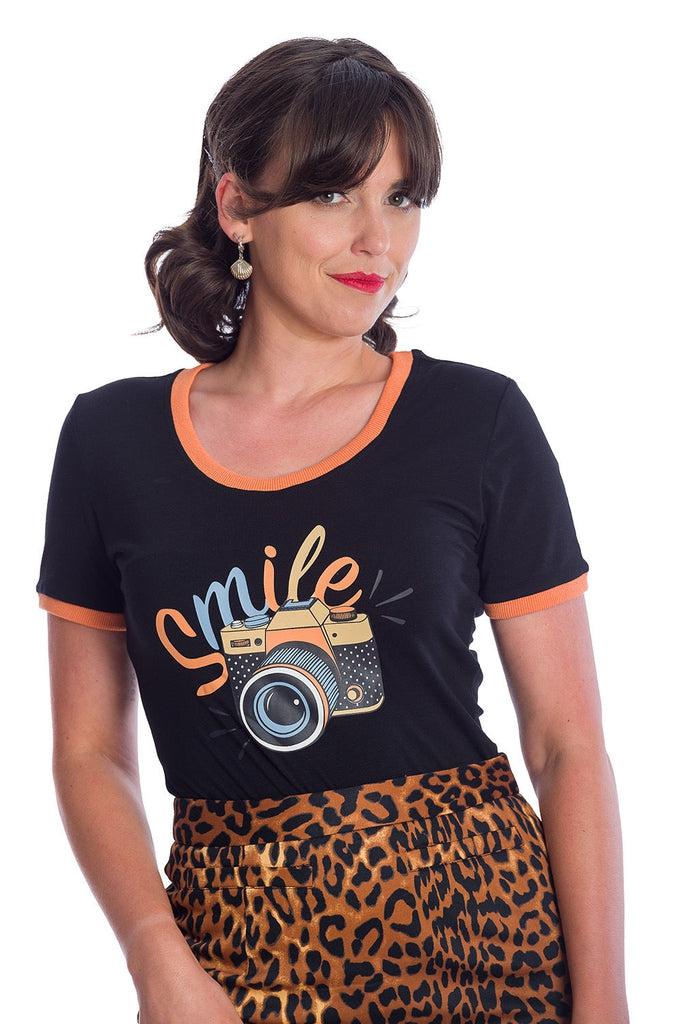 Picture Perfect T-Shirt-Banned-Dark Fashion Clothing