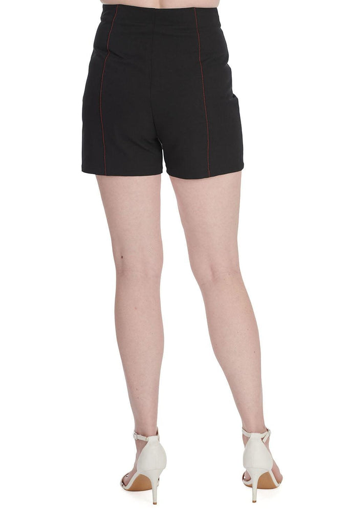 Pin Up Shorts-Banned-Dark Fashion Clothing