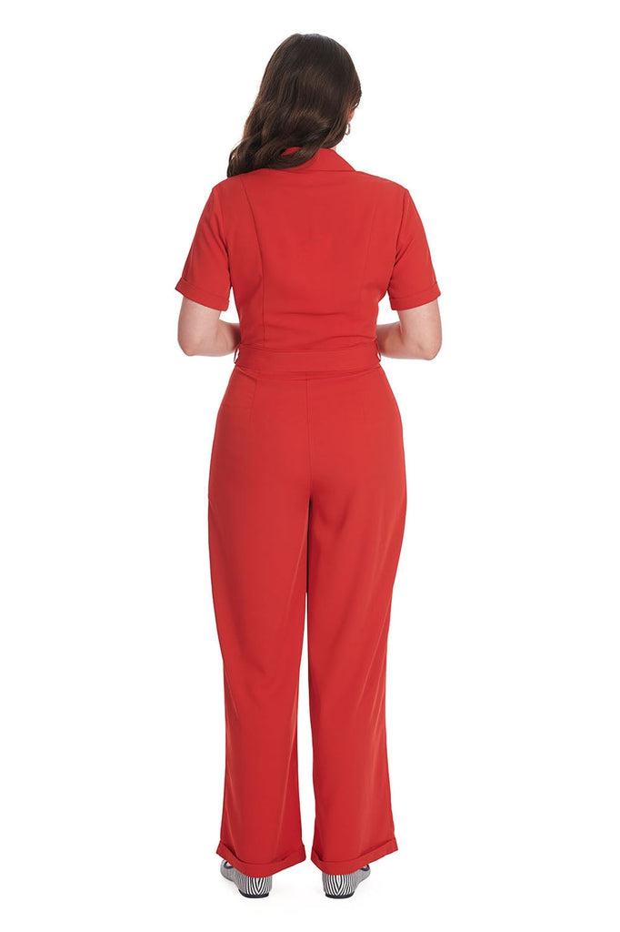 Pleased As Punch Jumpsuit-Banned-Dark Fashion Clothing