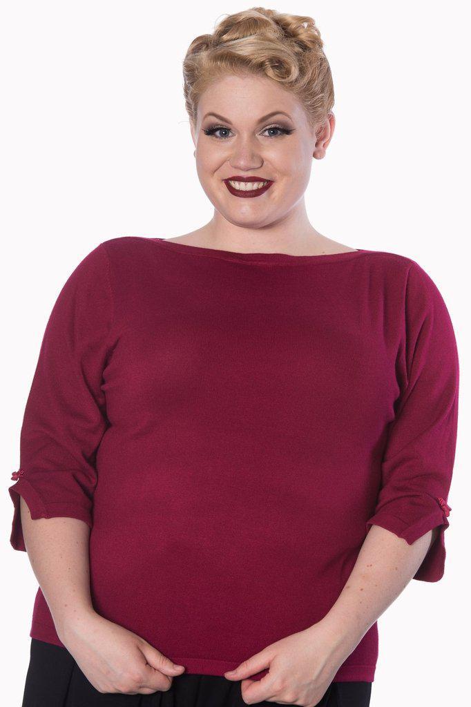 Banned Addicted Sweater Punainen main image 1