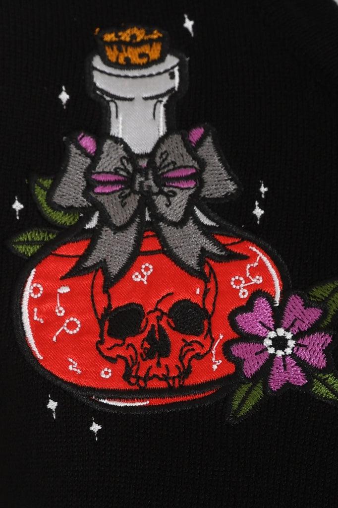 Poison Rip Cardigan-Banned-Dark Fashion Clothing