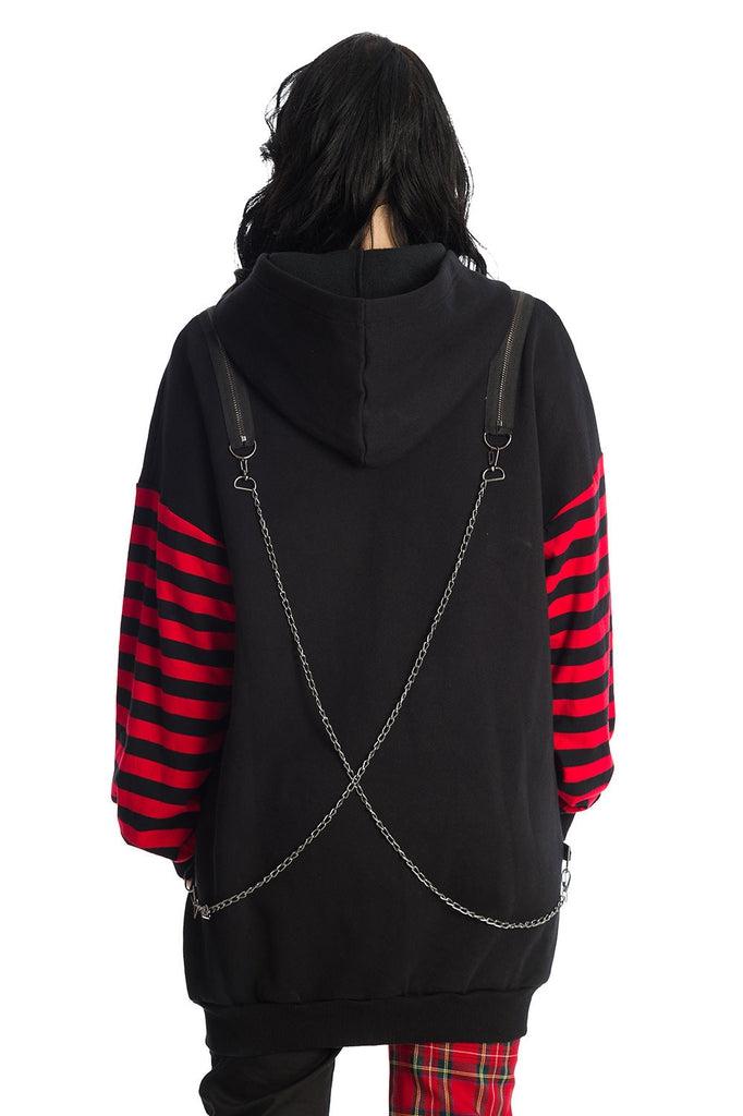 Portia Hoodie-Banned-Dark Fashion Clothing