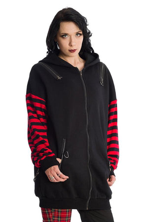 Portia Hoodie-Banned-Dark Fashion Clothing