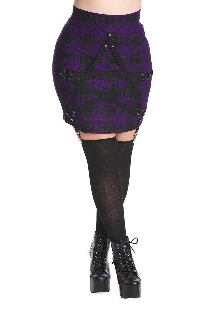 Rhan Skirt-Banned-Dark Fashion Clothing