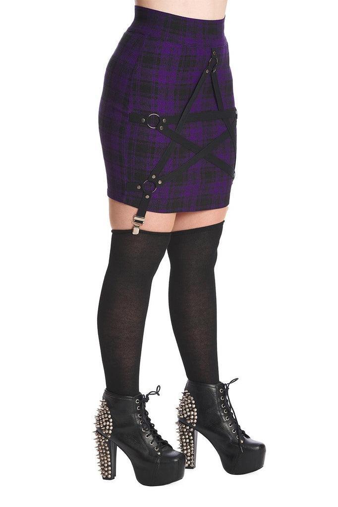 Rhan Skirt-Banned-Dark Fashion Clothing