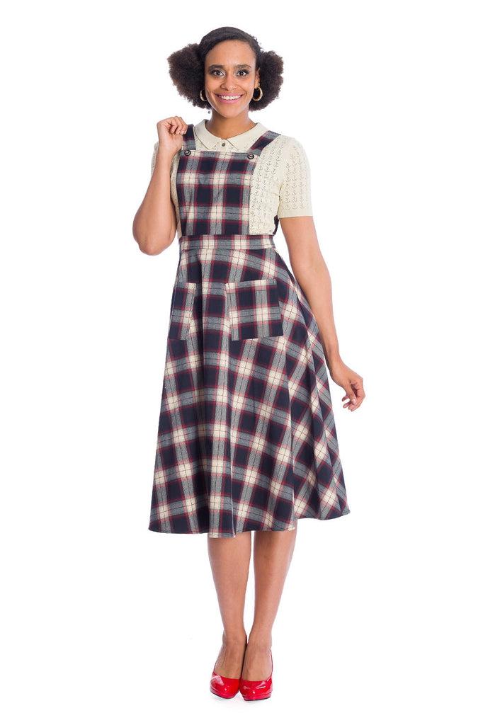 Sail Day Pinafore-Banned-Dark Fashion Clothing