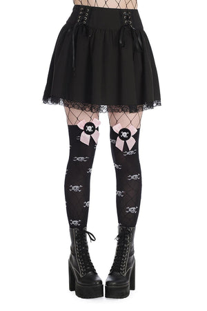 Sakura Skirt-Banned-Dark Fashion Clothing