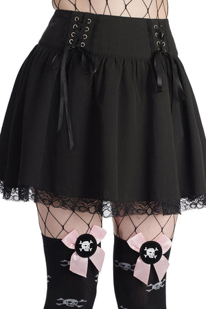 Sakura Skirt-Banned-Dark Fashion Clothing