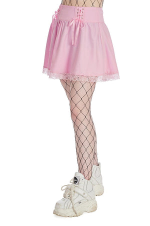 Sakura Skirt-Banned-Dark Fashion Clothing