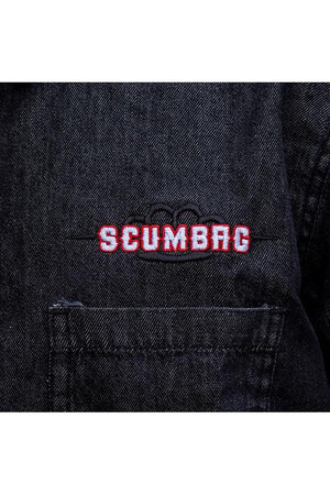 Scumbag Denim Shirt-Toxico-Dark Fashion Clothing