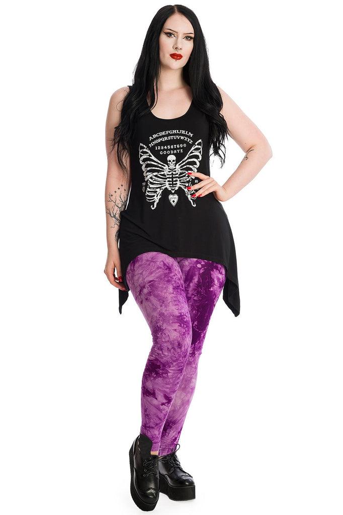 Skeleton Wings Top-Banned-Dark Fashion Clothing
