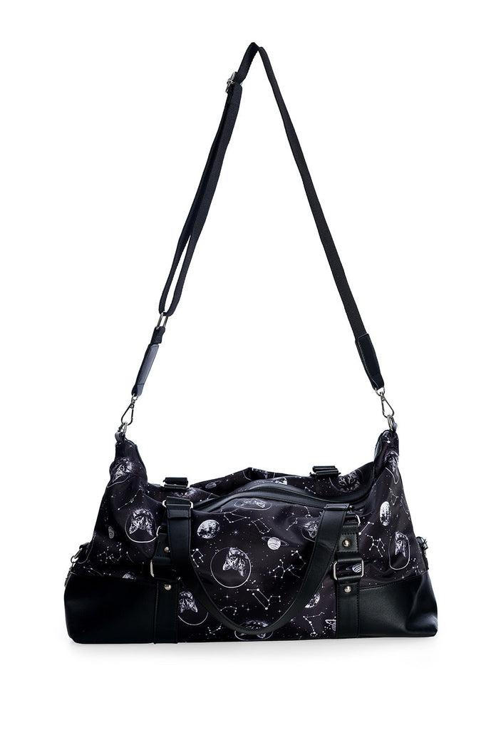 Space Cat Gym Bag-Banned-Dark Fashion Clothing