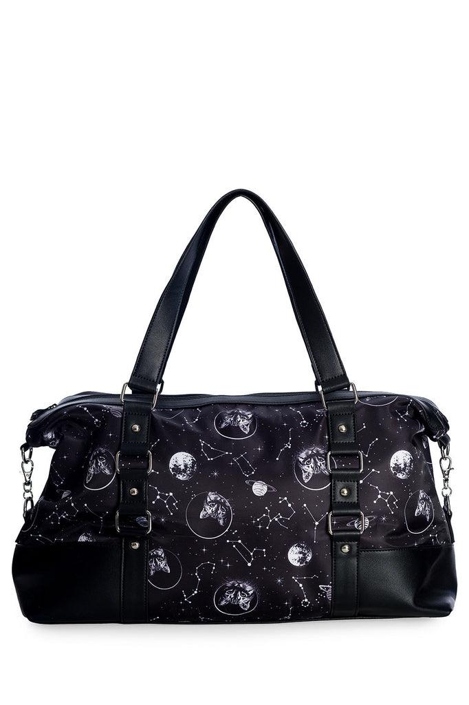 Space Cat Gym Bag-Banned-Dark Fashion Clothing