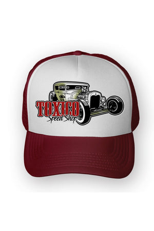 Speed Shop Trucker Hat - Unisex-Toxico-Dark Fashion Clothing