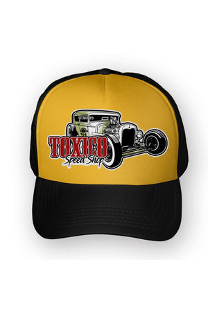 Speed Shop Trucker Hat - Unisex-Toxico-Dark Fashion Clothing