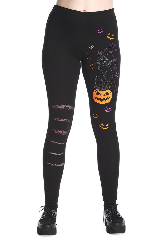 Spell On Me Leggings-Banned-Dark Fashion Clothing