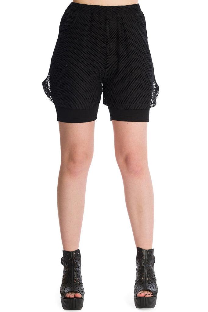 Spirit Walker Shorts-Banned-Dark Fashion Clothing