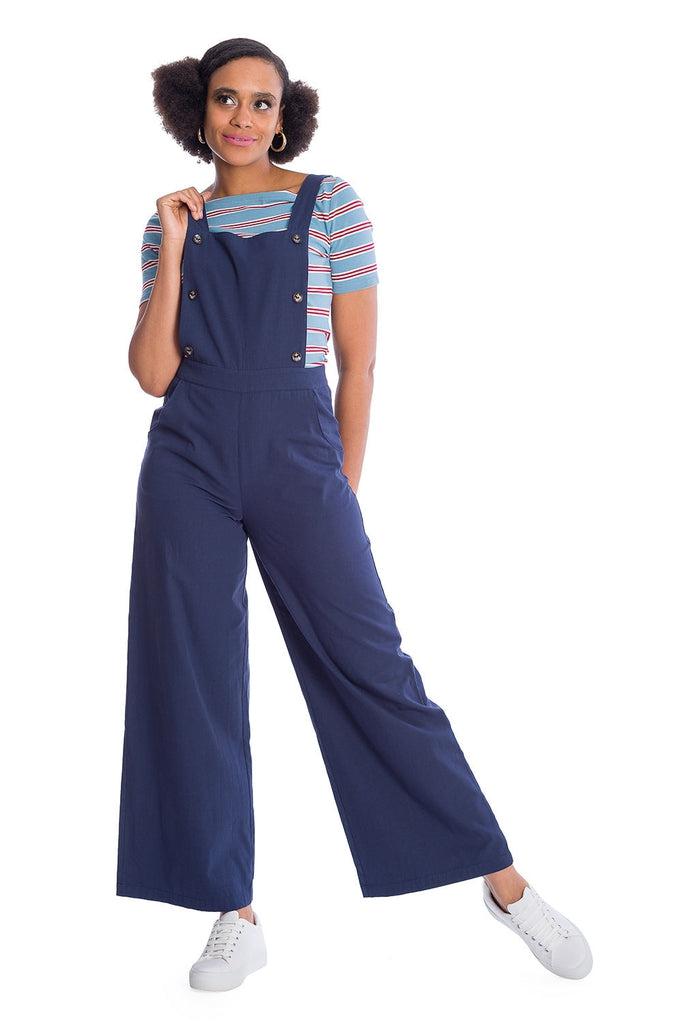 Starboard Playsuit-Banned-Dark Fashion Clothing