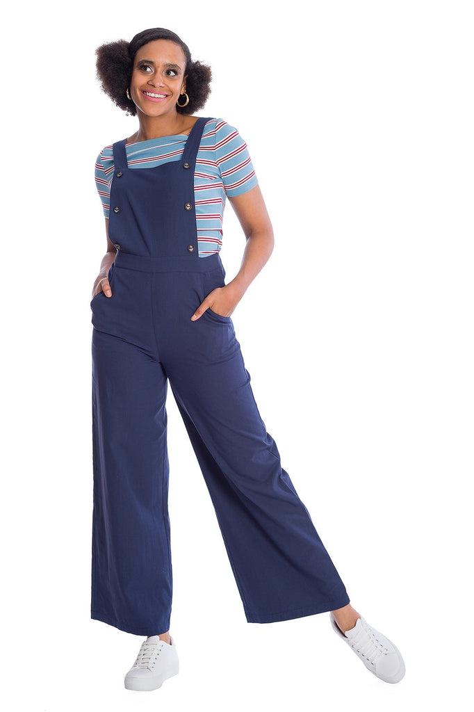 Starboard Playsuit-Banned-Dark Fashion Clothing