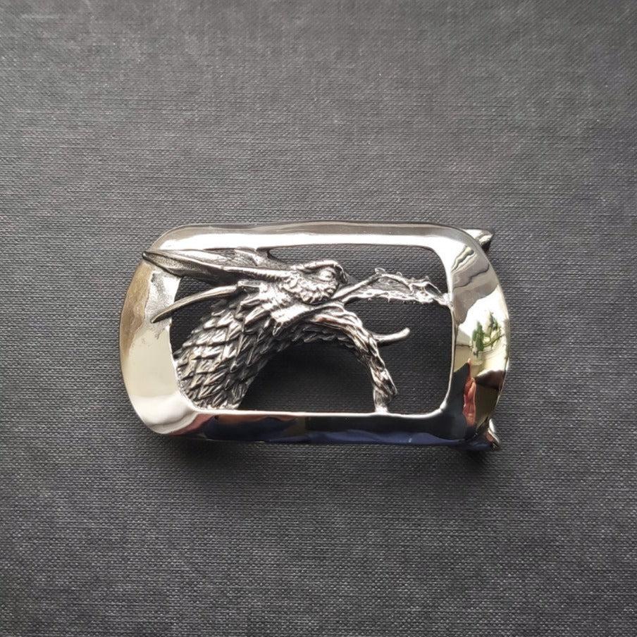 Steel Dragon Belt Buckle - 0026-Badboy-Dark Fashion Clothing