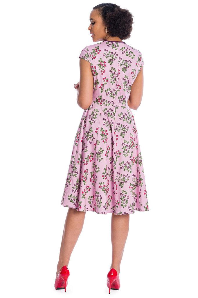 berry fit and flare dress Berry Breeze Puff Sleeves Fit & Flare Mini Dress