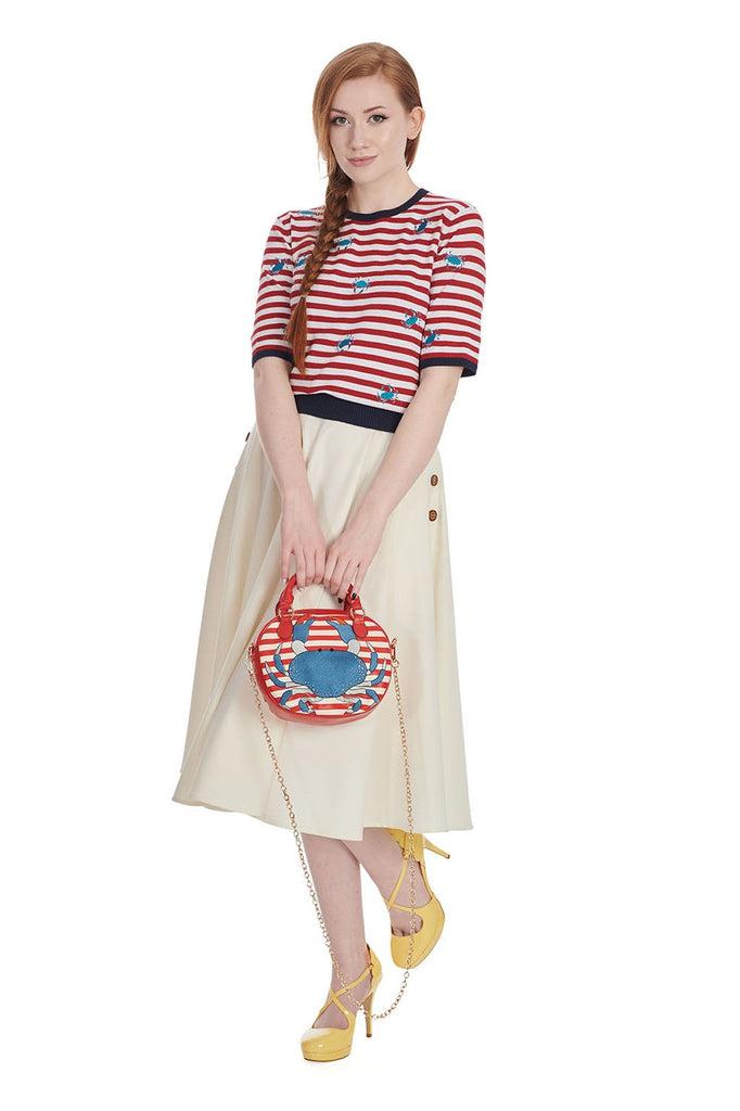 Summer Shell Crab Jumper-Banned-Dark Fashion Clothing