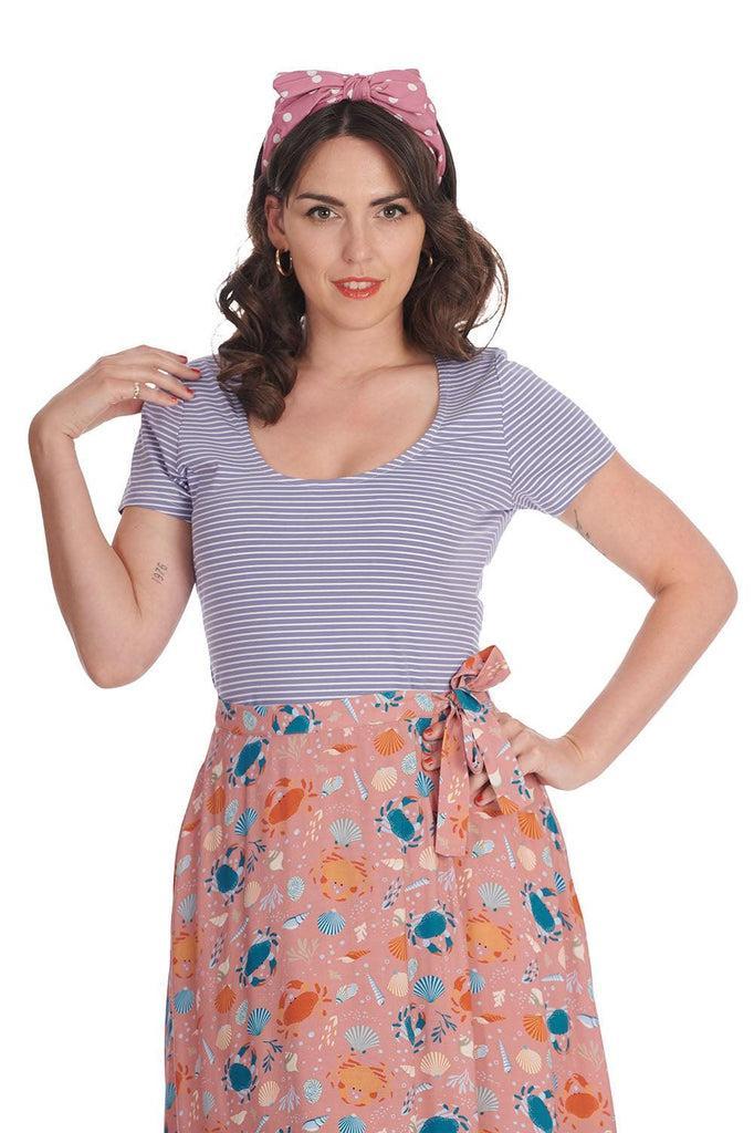 Summer Stripe Top-Banned-Dark Fashion Clothing