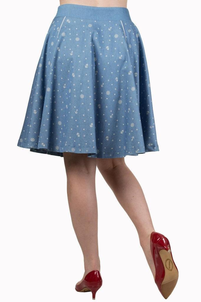 Sweet Talker Skirt-Banned-Dark Fashion Clothing