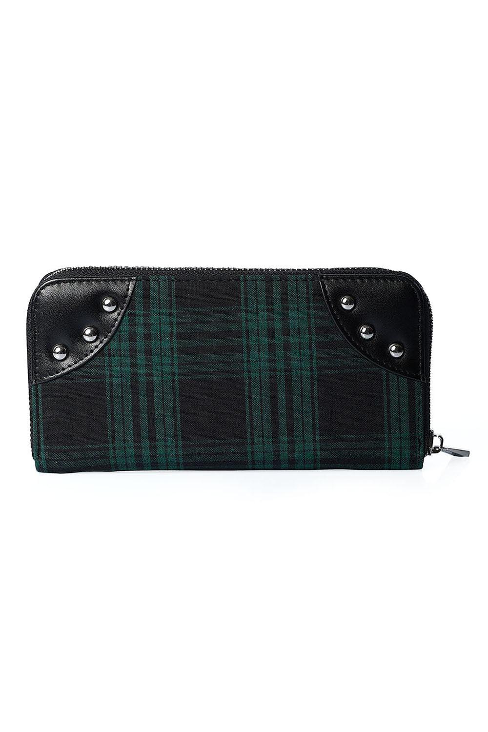 Tartan Handcuff Wallet-Banned-Dark Fashion Clothing