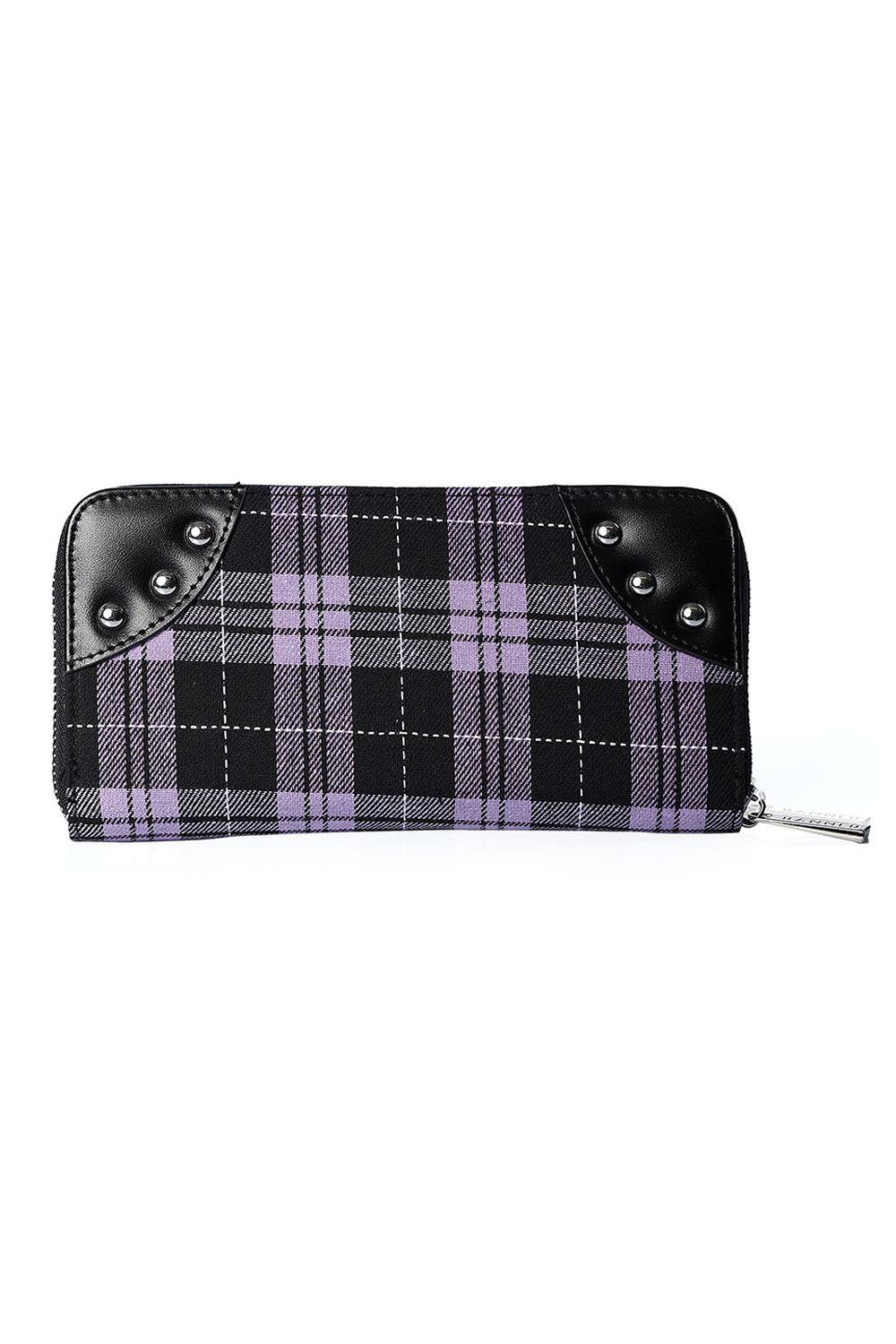 Tartan Handcuff Wallet-Banned-Dark Fashion Clothing