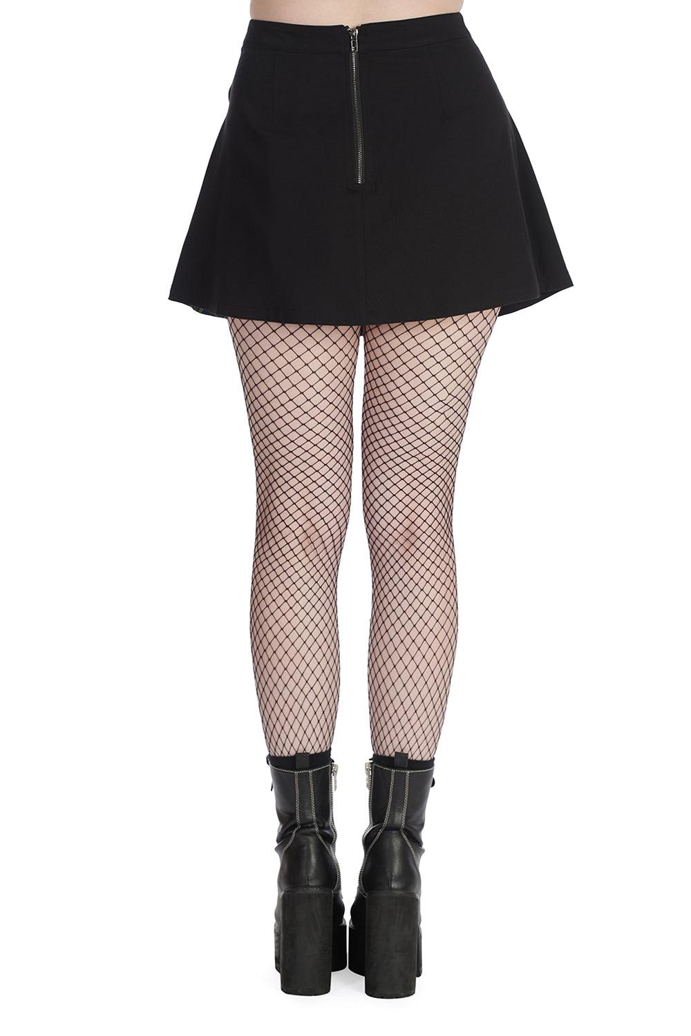 Tavish Tartan Skirt-Banned-Dark Fashion Clothing