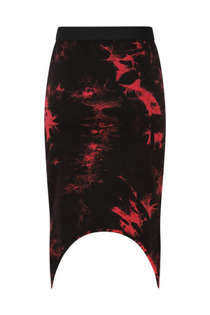 Tears In Heaven Skirt-Banned-Dark Fashion Clothing