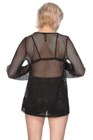 Temptress Top-Banned-Dark Fashion Clothing