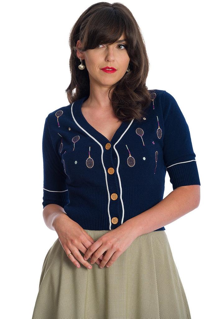 Tennis Club Cardigan-Banned-Dark Fashion Clothing