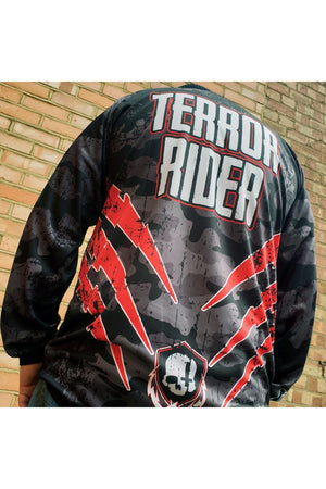 Terror Rider Motocross Jersey-Toxico-Dark Fashion Clothing