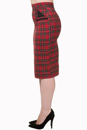 Tori Skirt-Banned-Dark Fashion Clothing