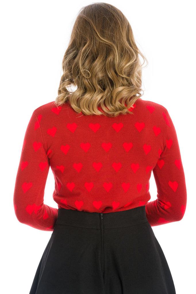 True Love Cardigan-Banned-Dark Fashion Clothing