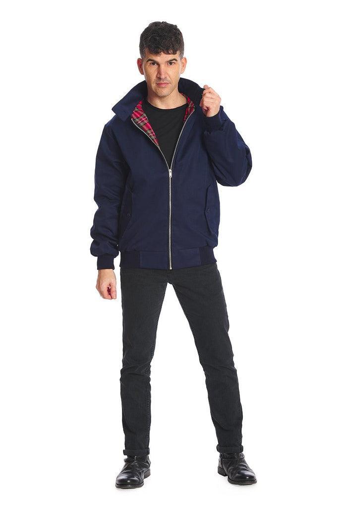 Unisex Harrington Jacket-Banned-Dark Fashion Clothing