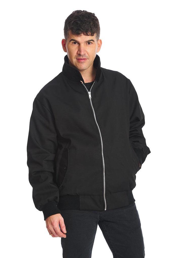 Unisex Harrington Jacket-Banned-Dark Fashion Clothing