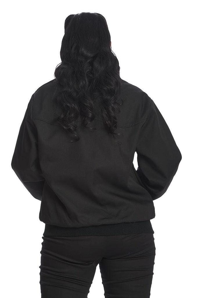 Unisex Harrington Jacket-Banned-Dark Fashion Clothing