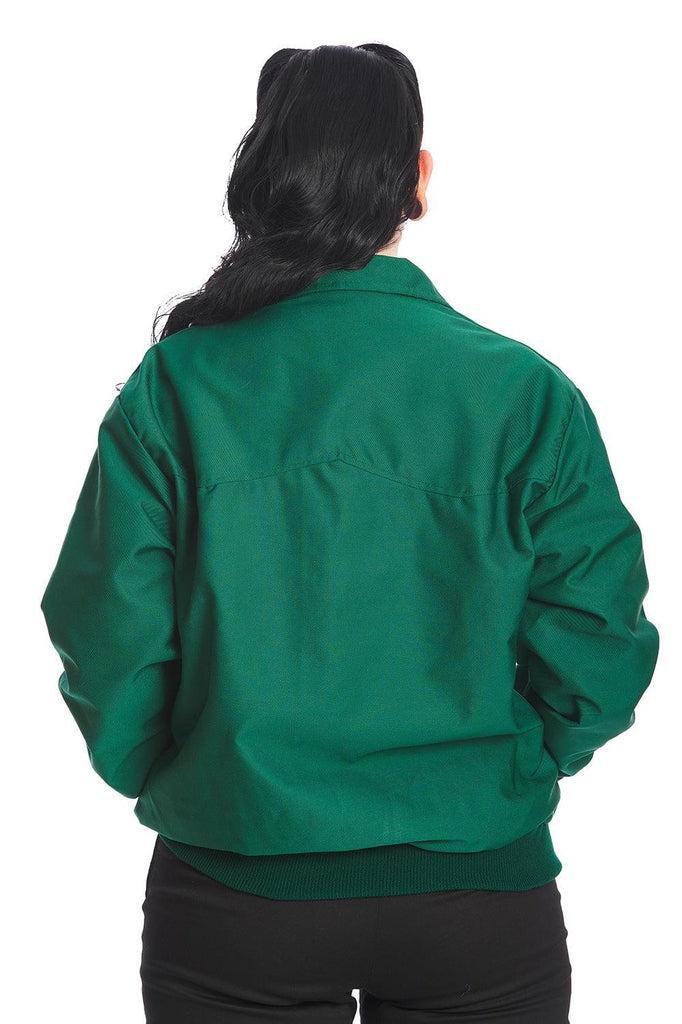 Unisex Harrington Jacket-Banned-Dark Fashion Clothing