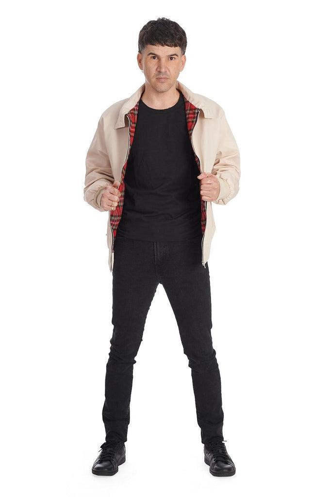 Unisex Harrington Jacket-Banned-Dark Fashion Clothing
