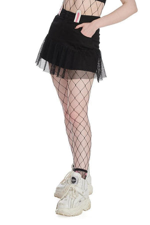 Usagi Skirt-Banned-Dark Fashion Clothing