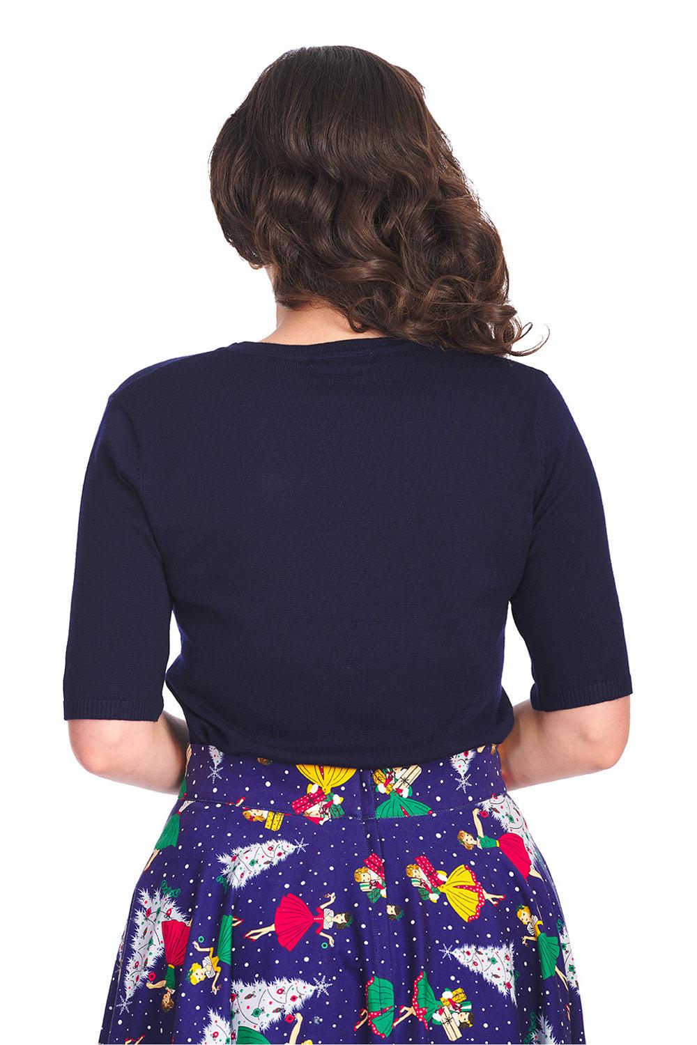 Vintage Christmas Holiday Jumper-Banned-Dark Fashion Clothing