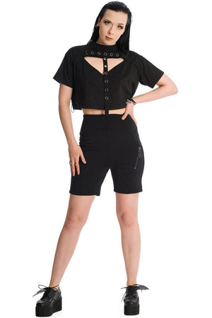 Warlock Top-Banned-Dark Fashion Clothing