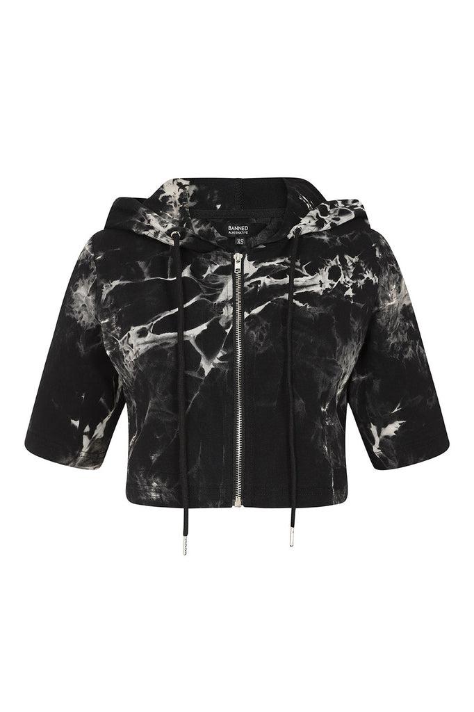 Wasteland Hoodie-Banned-Dark Fashion Clothing